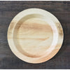 9" x 9" Round Lip Palm Leaf Plate (25 count Retail Pack)-VerTerra Dinnerware