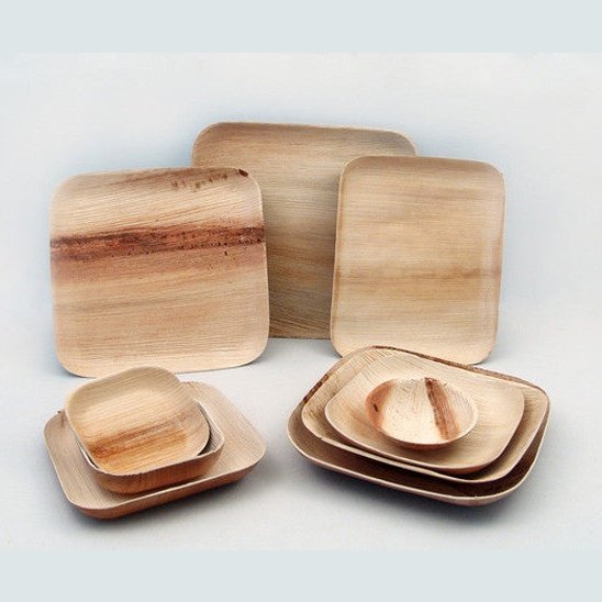 VerTerra Palm Leaf Tableware Sample Set-VerTerra Dinnerware