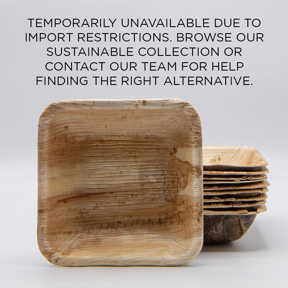 6" x 6" Palm Leaf Bowl -