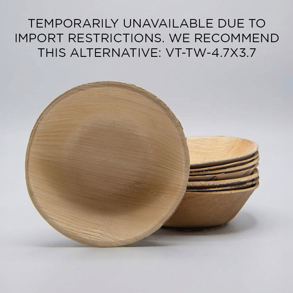 3.5" Palm Leaf Bowls