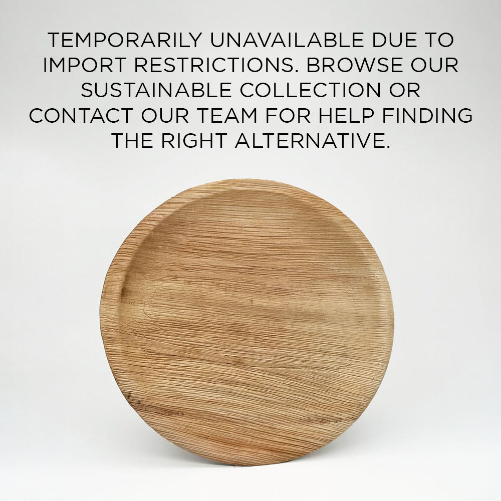 10" Extra Large Round Palm Leaf Plates