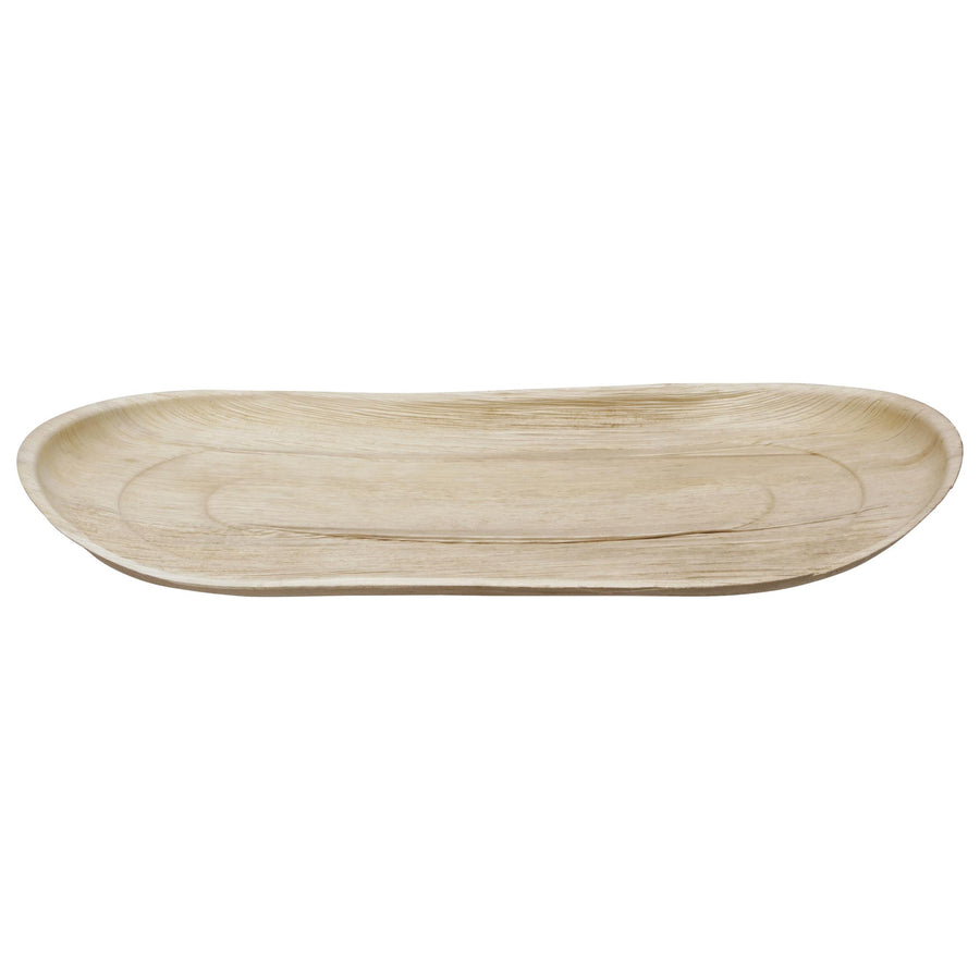 12X22 Oval Palm Leaf Tray