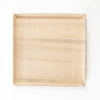 12x12 Balsa Wood Tray with Clear Cover