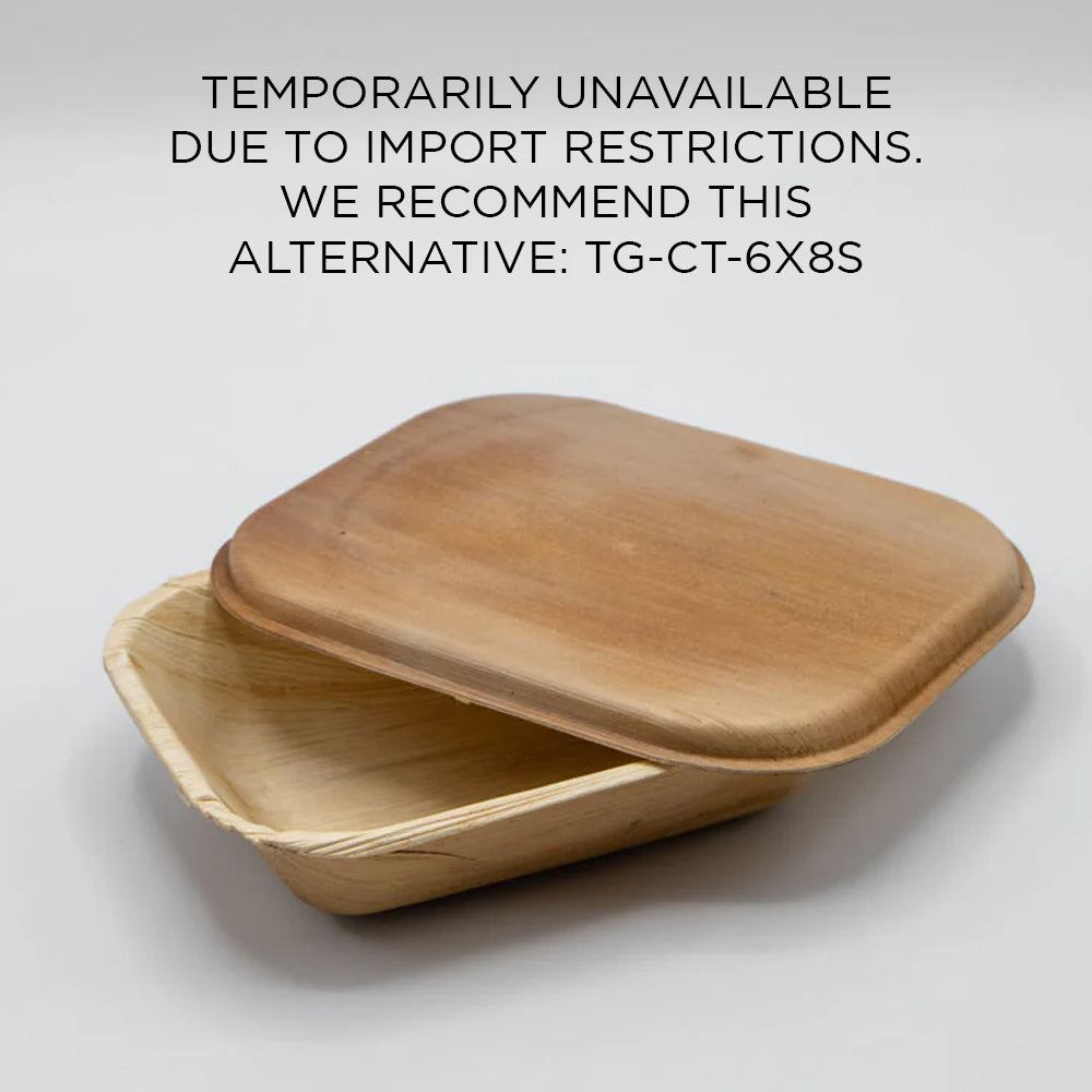 26 oz Palm Plate + Bowl Combo