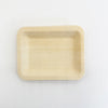4.7"x3.7" Rectangle Wooden Plate [EST. SHIP DATE JULY 20th]