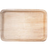 10" x 15.5" Large Palm Leaf Tray (10 count Retail Wholesale Pack) ESTIMATED RESUPPLY 12/15/20-VerTerra Dinnerware