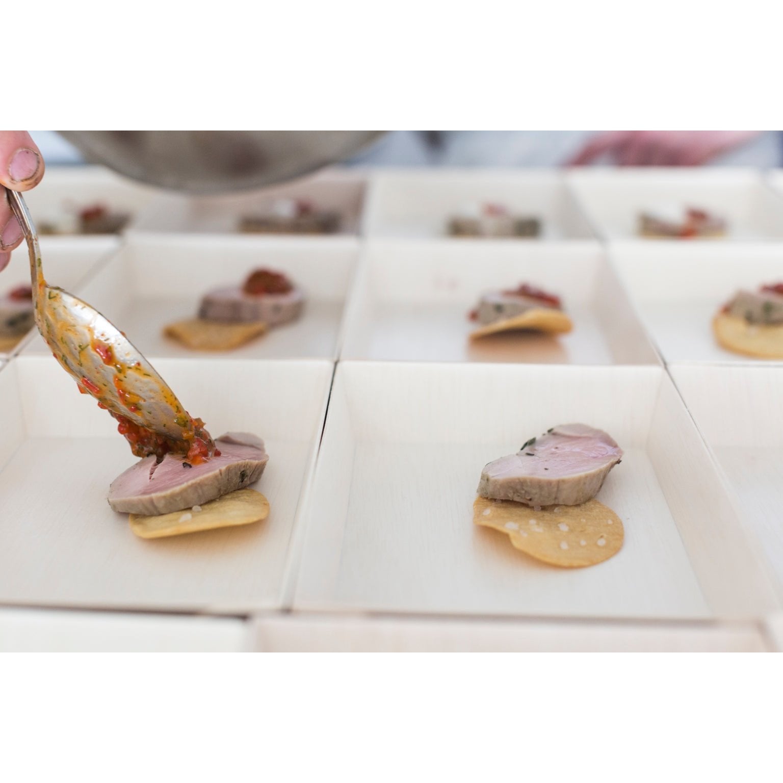 2" x 3" Fixed Sided Mini Tray (20 count Retail Pack)-VerTerra Dinnerware