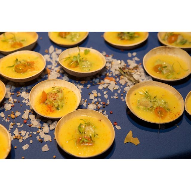 3.5" Palm Leaf Bowls (25 count Retail Pack)-VerTerra Dinnerware