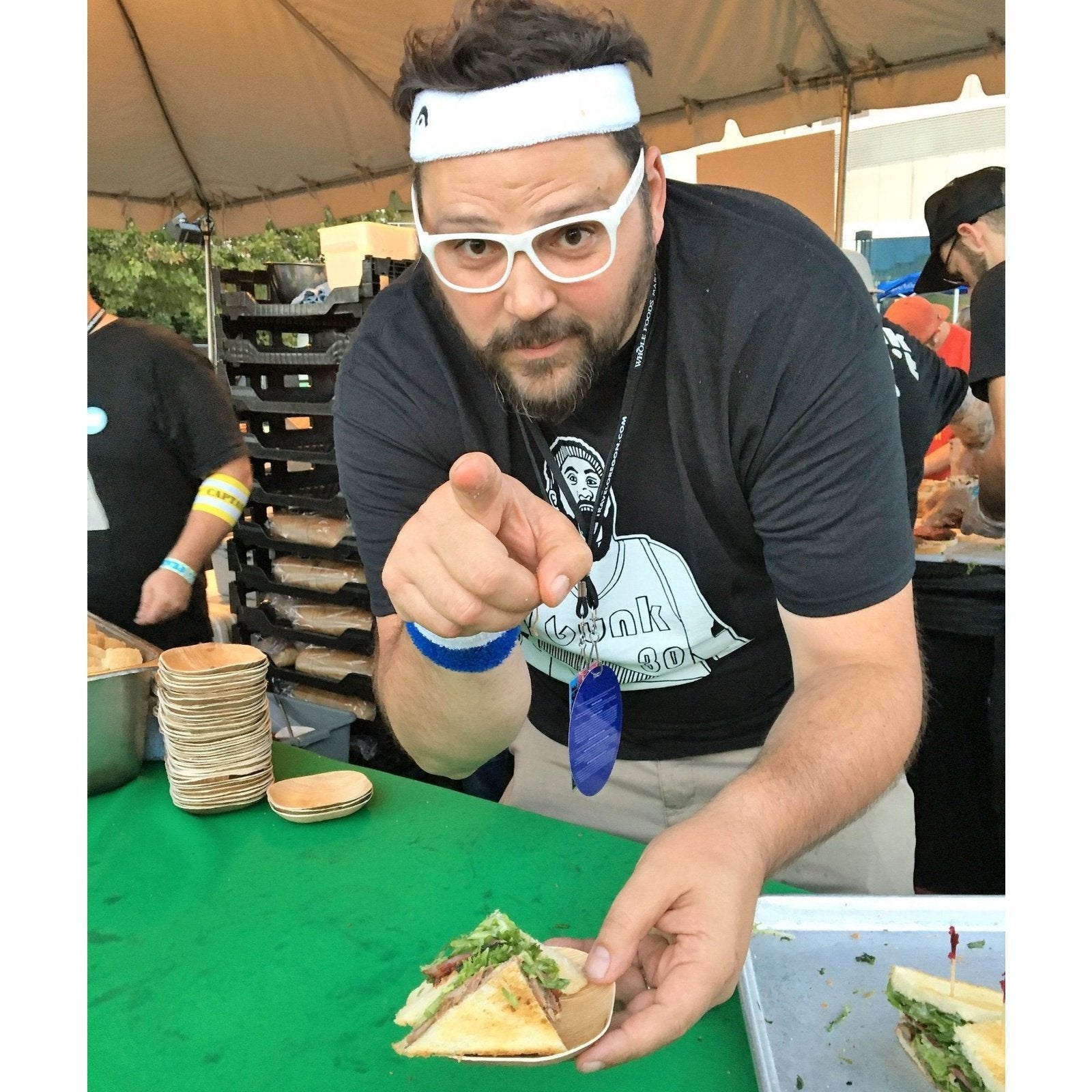 4" x 4" Square Palm Leaf Plates (25 count Retail Pack)-VerTerra Dinnerware