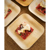 6" x 6" Square Palm Leaf Plates (25 count Retail Pack)-VerTerra Dinnerware