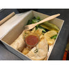 6" x 8" Balsa Wood To-Go Box, Sustainable Single-Use To-Go Box