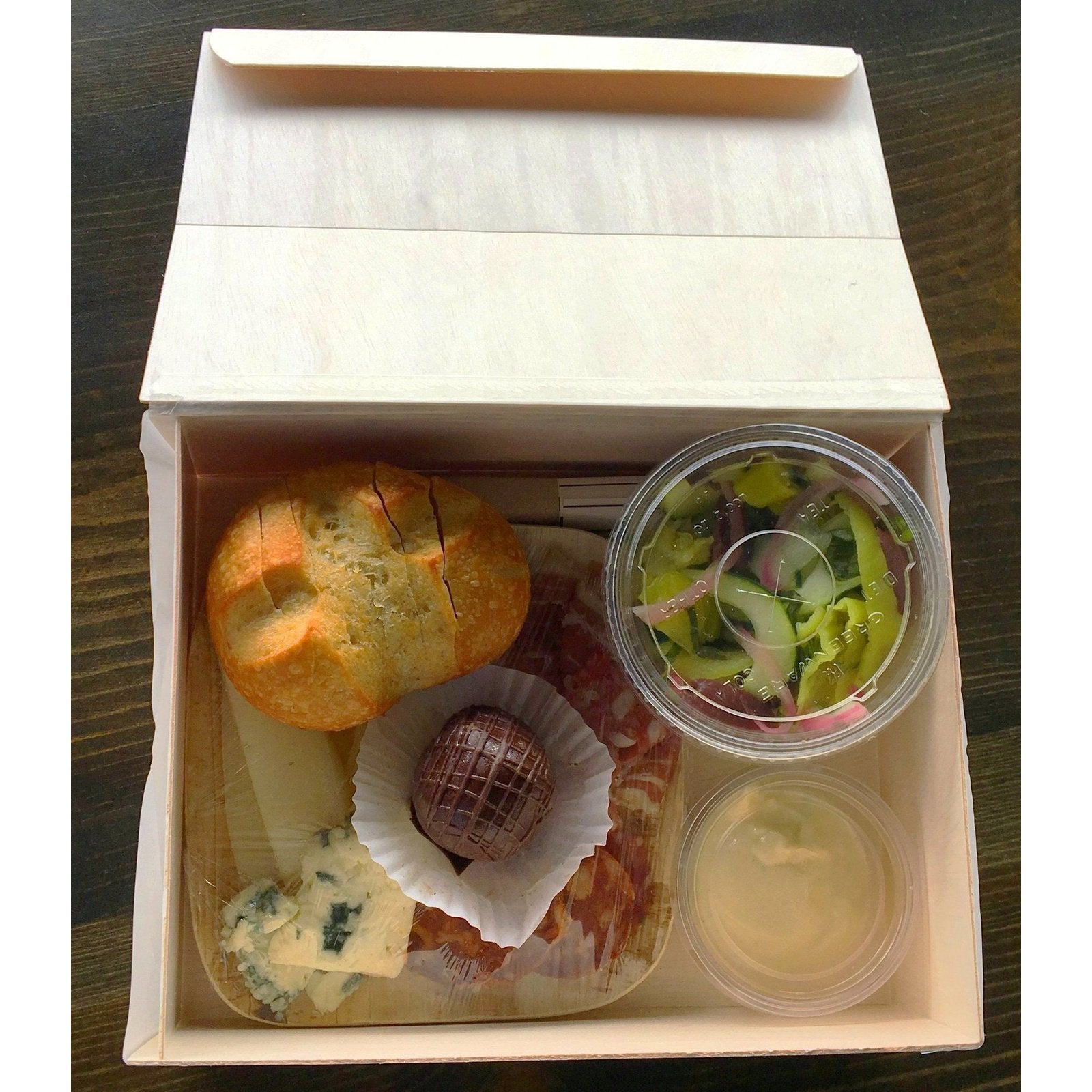 6" x 8" Sustainable Single-Use To-Go Box