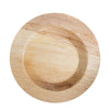 9" x 9" Round Lip Palm Leaf Plate (25 count Retail Pack)-VerTerra Dinnerware