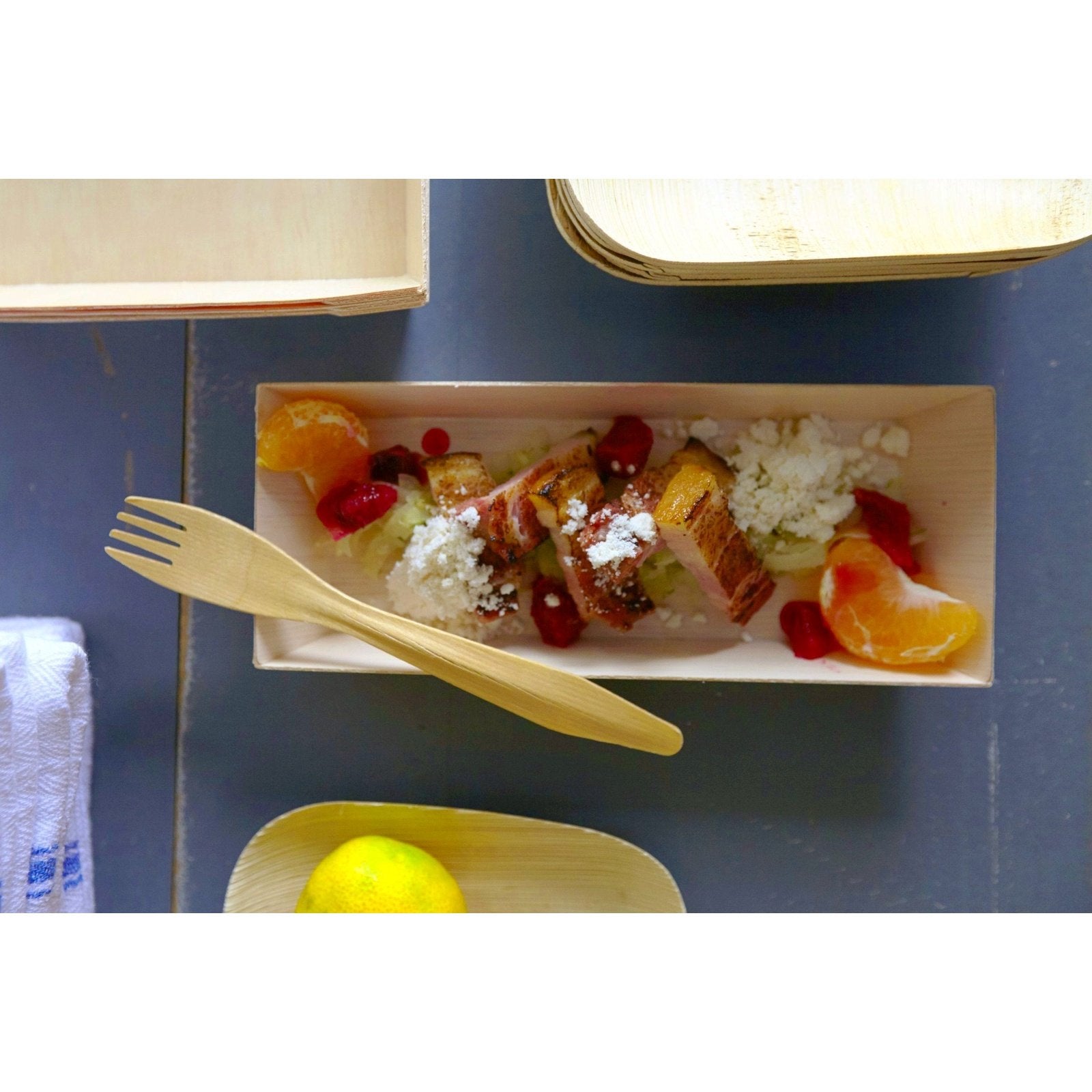 Wooden Forks (50 count Retail Pack)-VerTerra Dinnerware