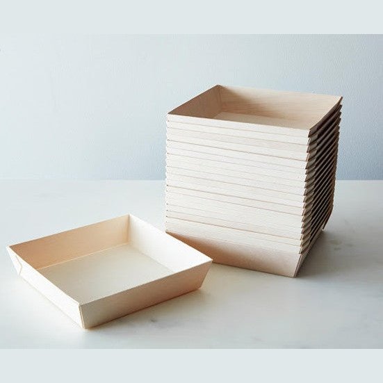 Balsa wood shop box
