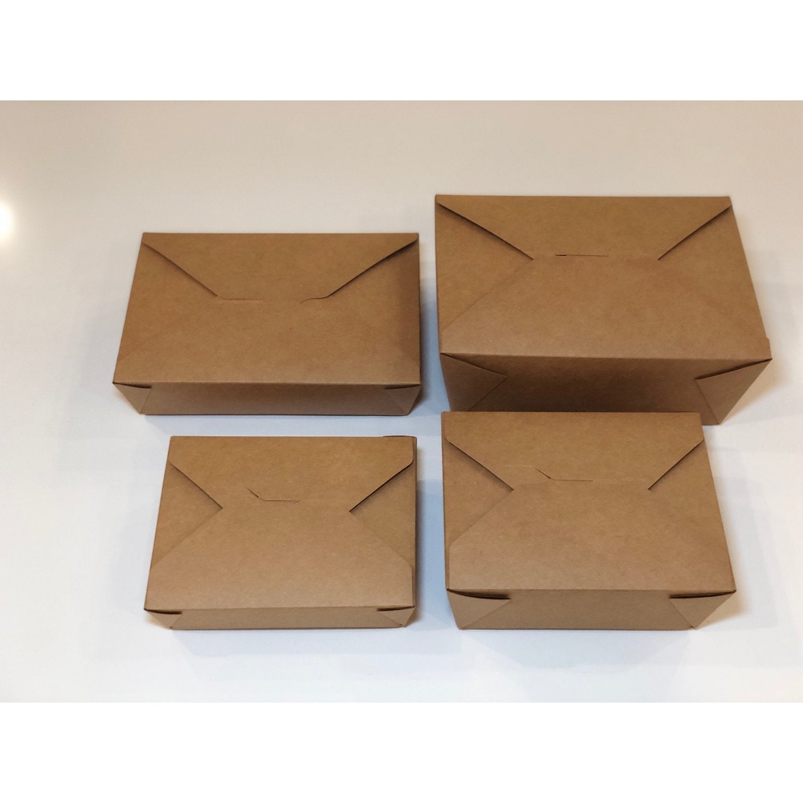 66 oz Recycled Kraft Paper Food Box