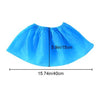 Blue Polypropylene Disposable Shoe Cover (20 count)-VerTerra Dinnerware