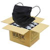 Black 3 Ply Mask - Case of 2,000 (40 boxes of 50)